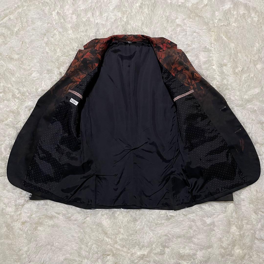 希少　ポールスミス　テーラードジャケット　薔薇　SMAP着用　2013ss