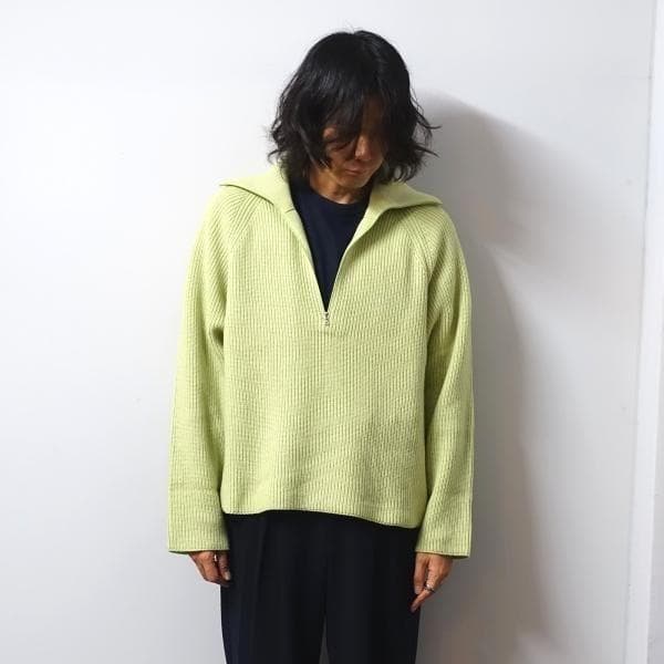 専用URU ウル　HALF ZIP KNIT