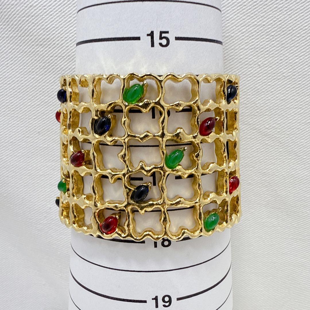 ヴィンテージ JOMAZ ジョマーズ ゴールド マルチカラー ブレスレット