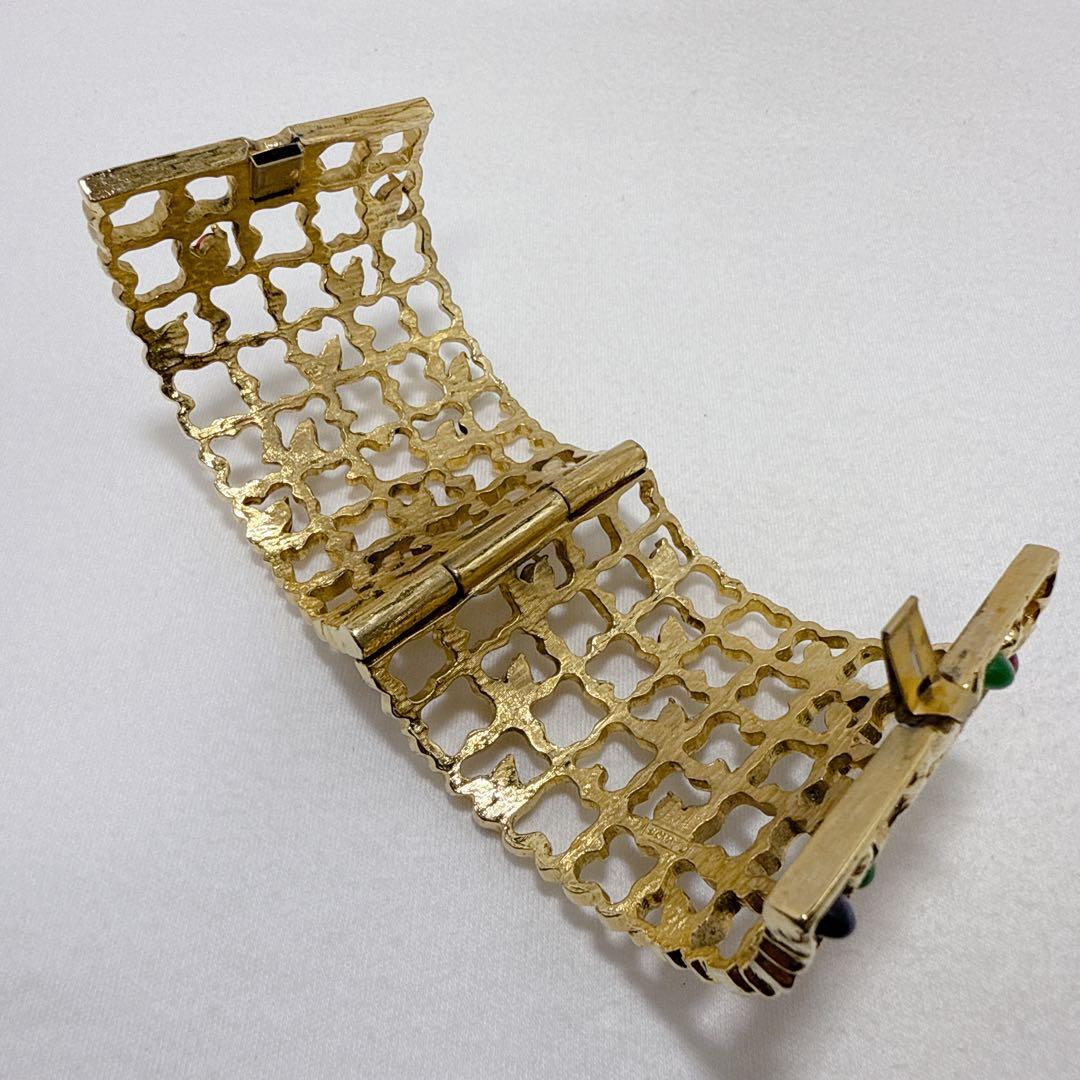 ヴィンテージ JOMAZ ジョマーズ ゴールド マルチカラー ブレスレット