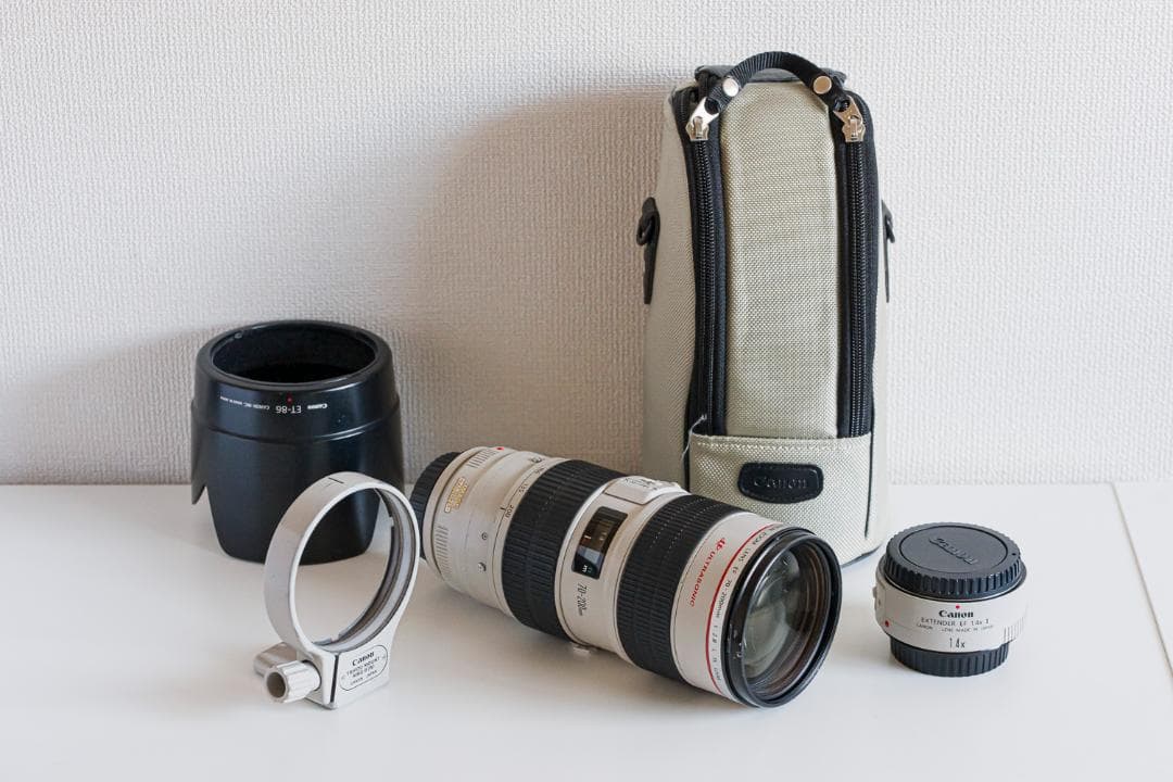 Canon EF70-200mm F2.8L IS USM＋1.4x ※難あり