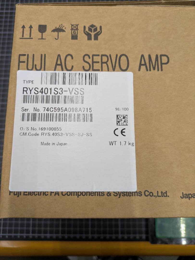 その他 FUJI AC SERVO AMP RY401S3-VSS