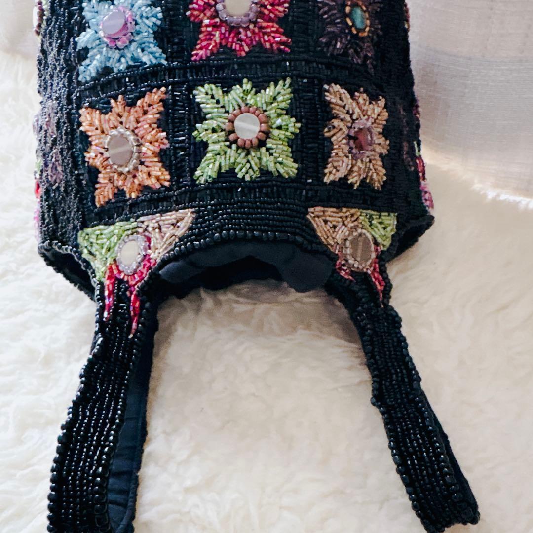 imayin イマイエン ビーズバッグ ビジュー ミニバッグ ハンドバッグ