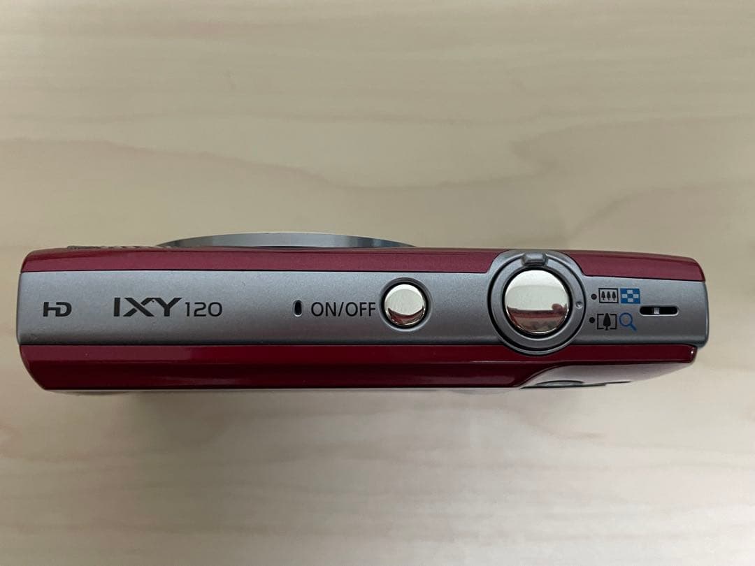 Canon キャノン IXY 120 レッド 動作確認済み