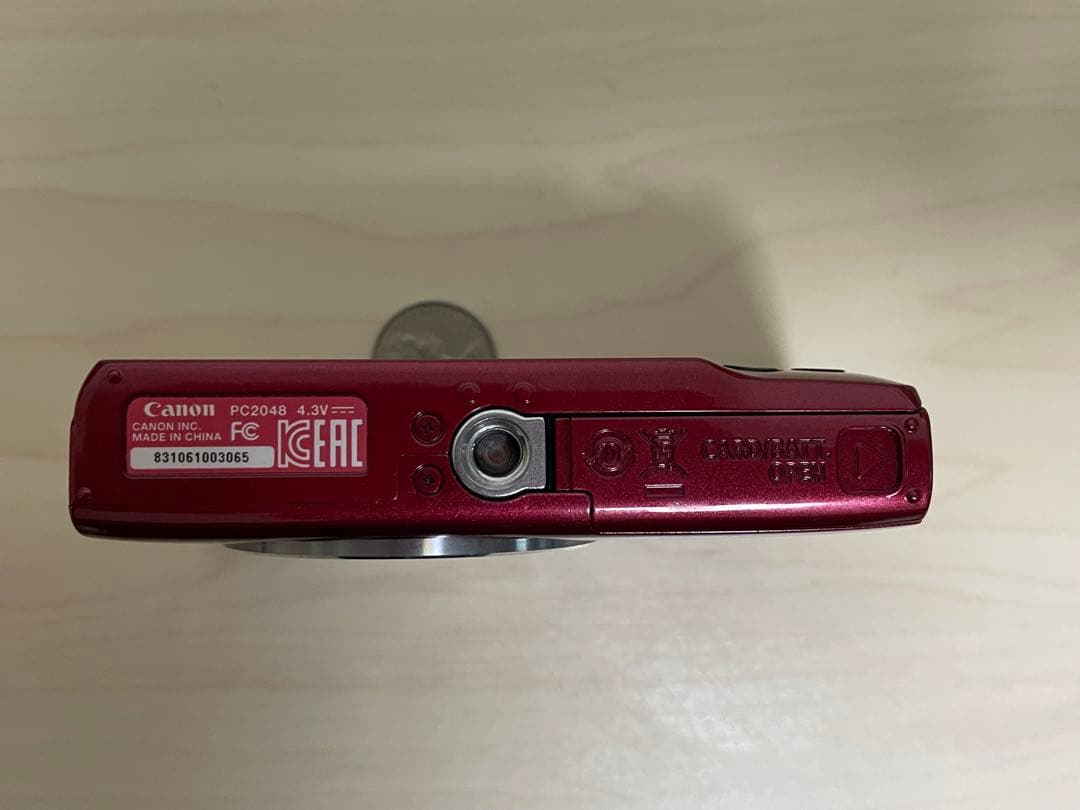 Canon キャノン IXY 120 レッド 動作確認済み