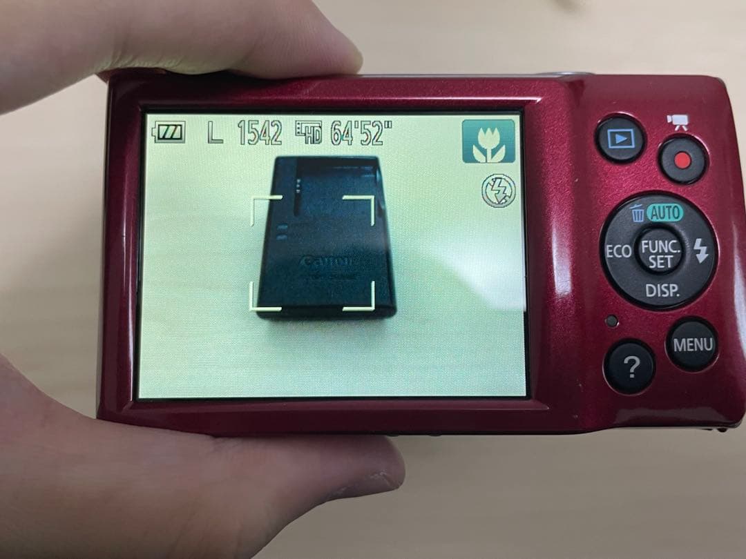 Canon キャノン IXY 120 レッド 動作確認済み