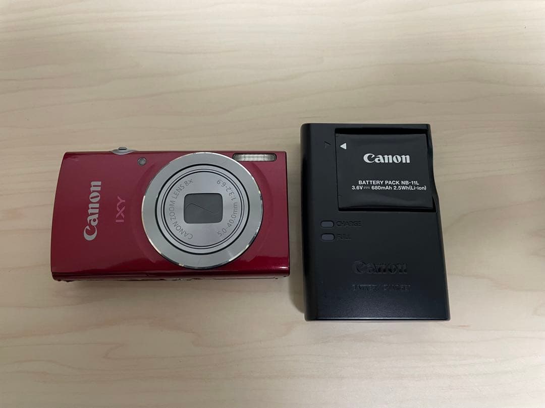 Canon キャノン IXY 120 レッド 動作確認済み