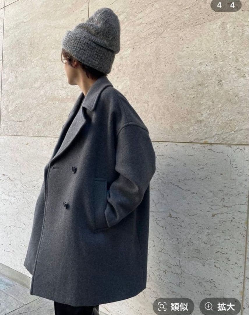 Curensology メルトンオーバーピーコート 38