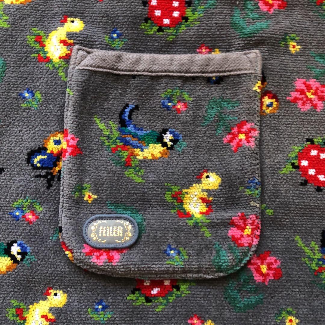 限定品 フェイラー　ハイジ　エプロン　グレー