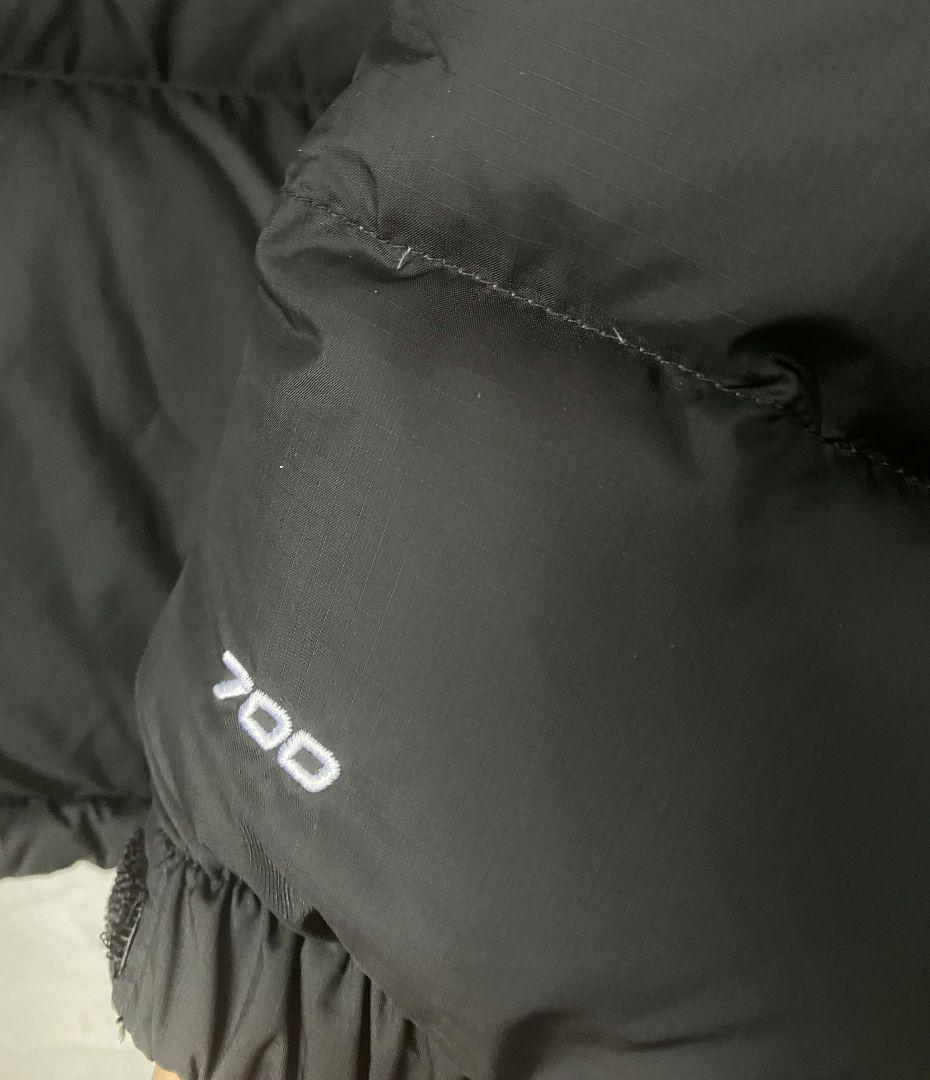 【希少 XL】ザ・ノースフェイス ヌプシ 700fillフィル ブラック