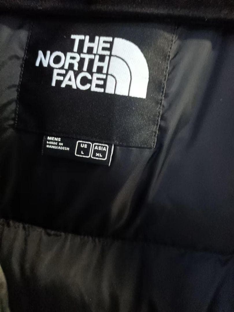【希少 XL】ザ・ノースフェイス ヌプシ 700fillフィル ブラック