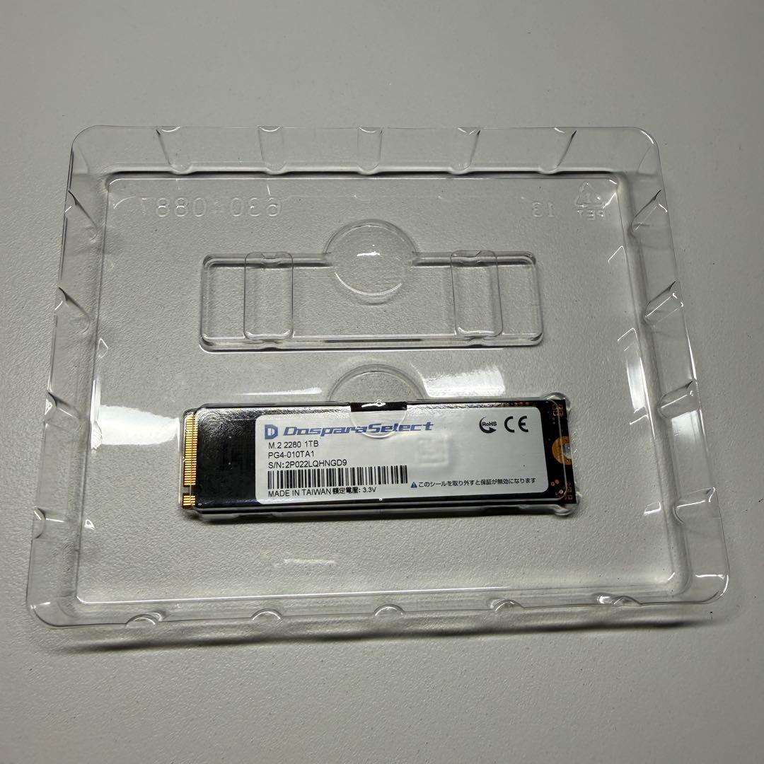 内蔵型SSD 1TB SSD PG4-010TA1