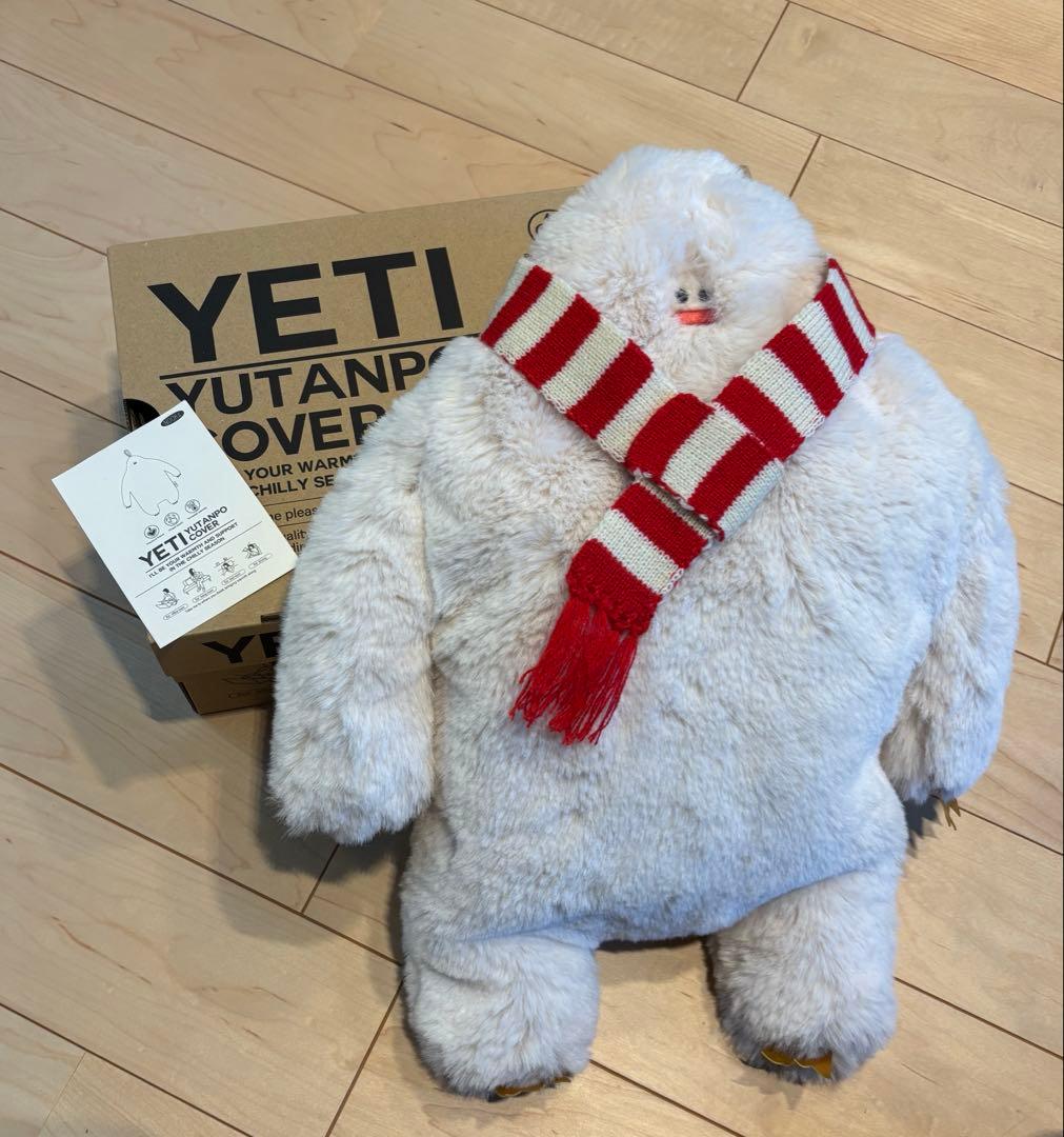 yeti 湯たんぽカバー　ホワイト　イエティ