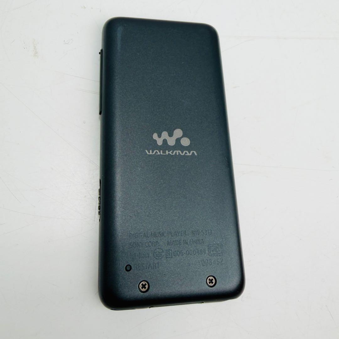 【未使用】ソニー ウォークマン NW-S313 ブラック 4GB イヤホン付属