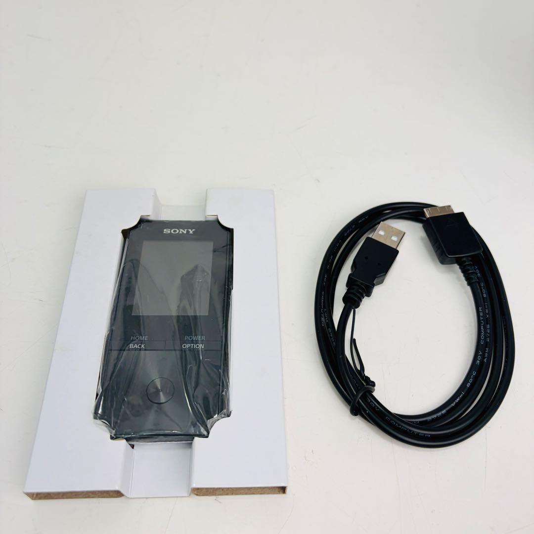 【未使用】ソニー ウォークマン NW-S313 ブラック 4GB イヤホン付属