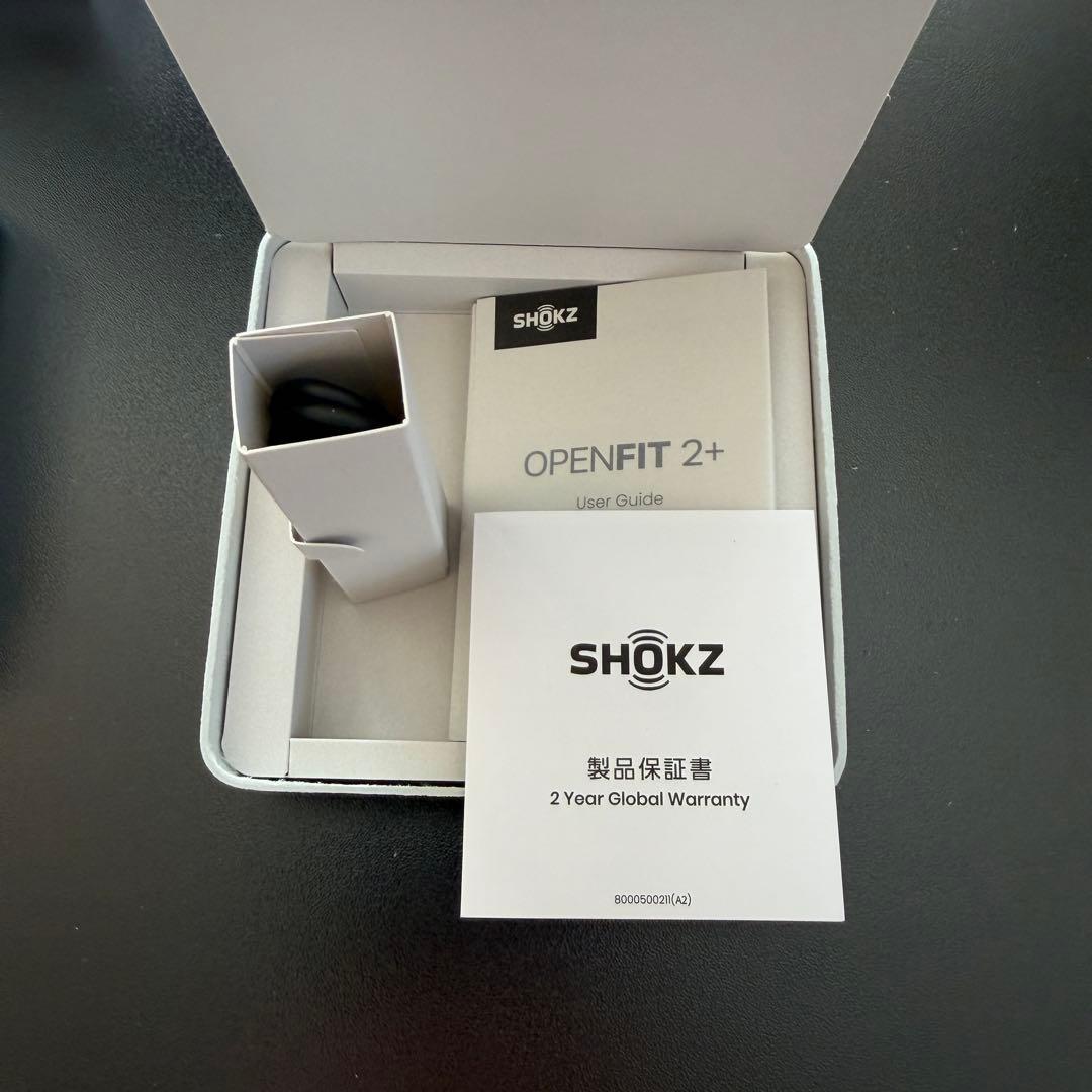 Shokz OPENFIT2+ Plus Dolby Audio ブラック 美品