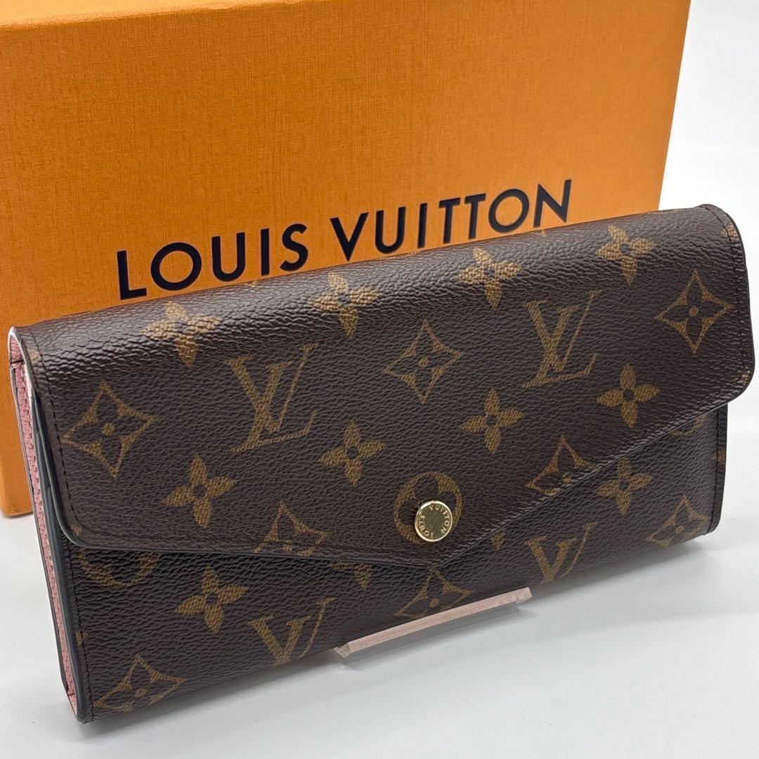 極美品 ルイヴィトン ポルトフォイユサラ モノグラム ブラウン M62235