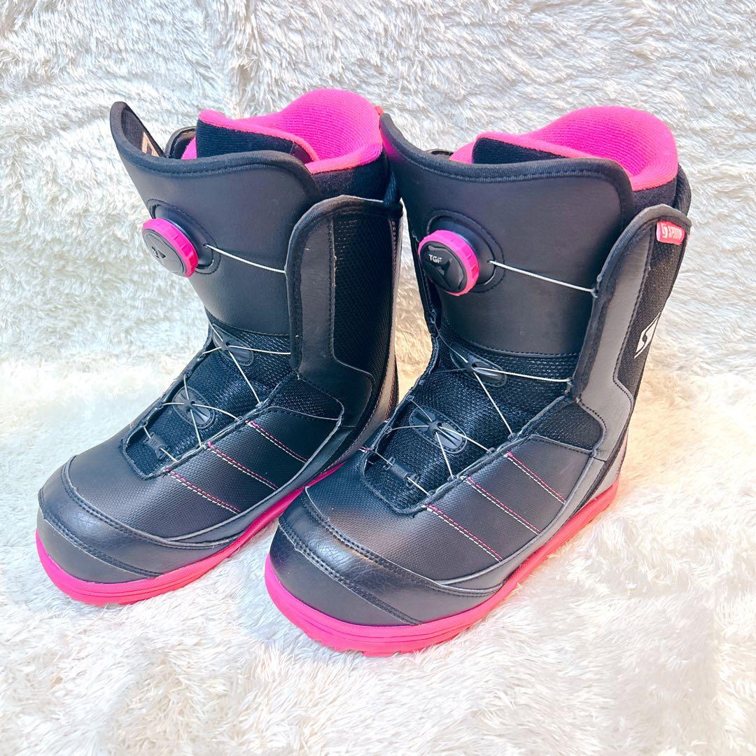 【美品】　スノボブーツ　BOA spoon 24-24.5 スノーボード