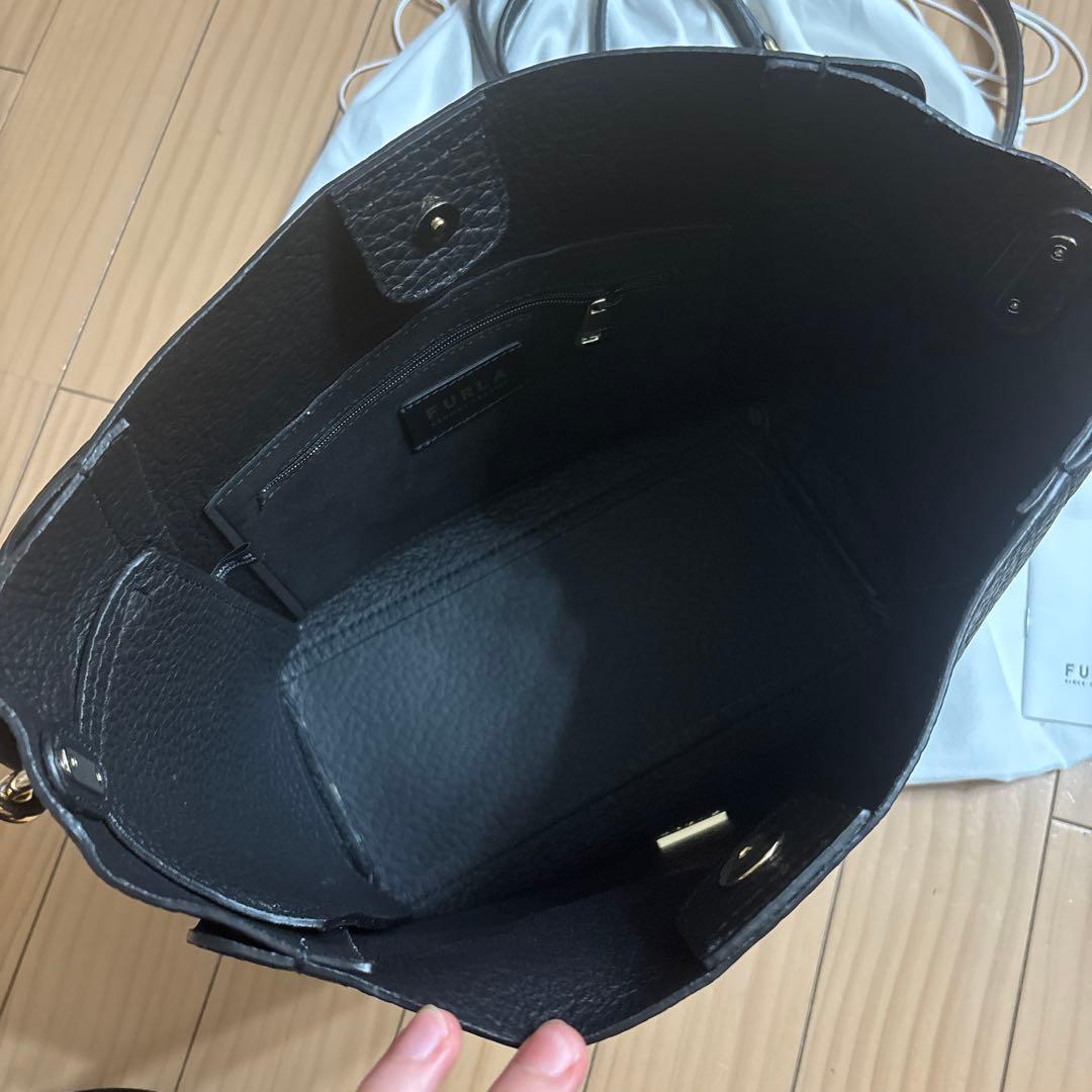 値下げ　FURLA レザー ショルダーバッグ　2way