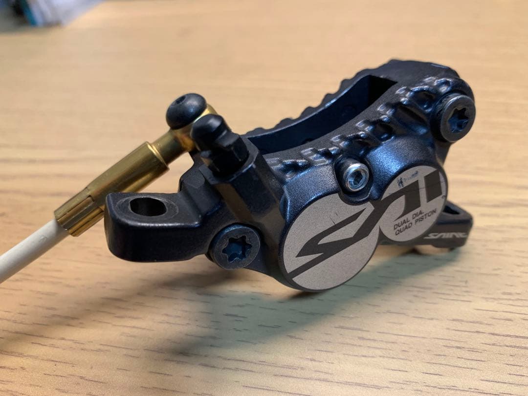 シマノ　セイント　ディスクブレーキ前後セット　中古