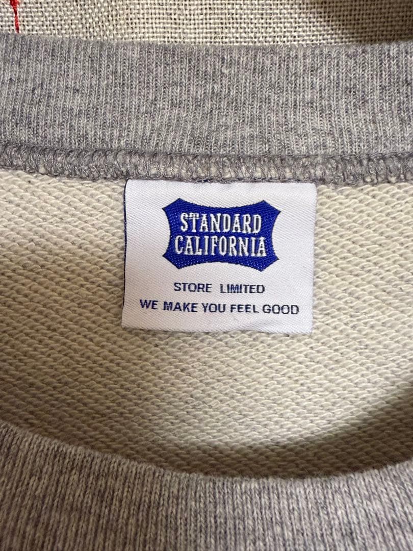 スタンダードカリフォルニア　SD US Cotton Logo Sweat