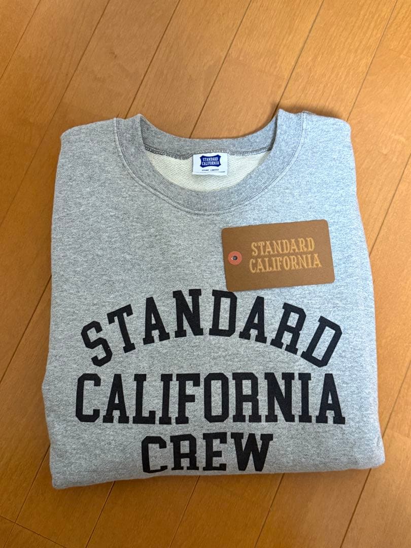 スタンダードカリフォルニア　SD US Cotton Logo Sweat