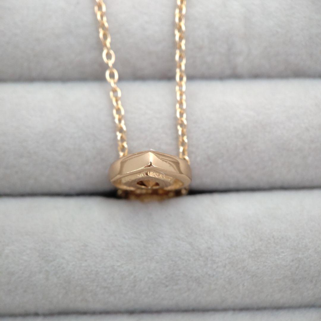 ＊ご成約済＊Christian DiorラインストーンCDロゴネックレス ハート