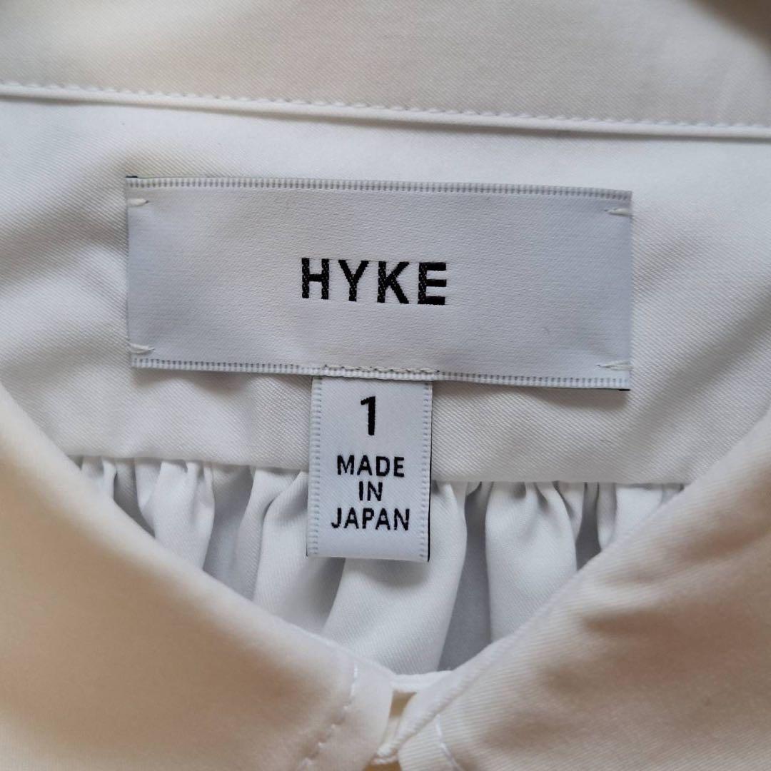 美品✨HYKE×BIOTOP 別注 定価4.6万 ロングシャツワンピース