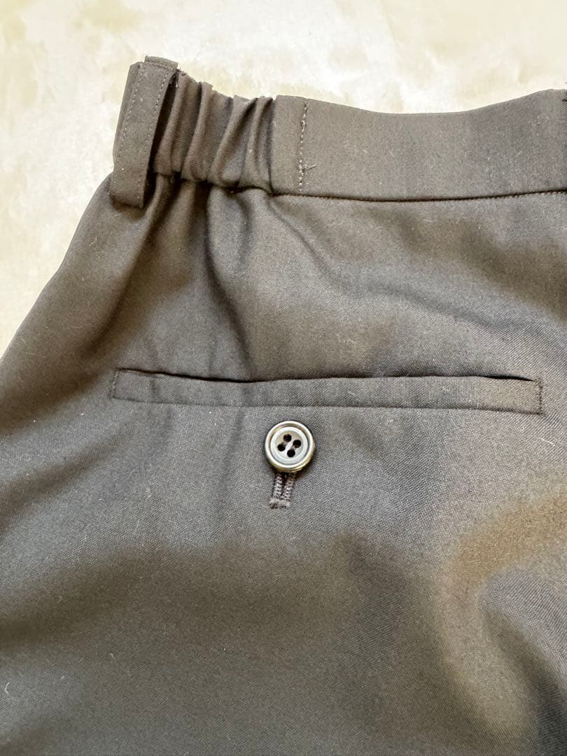 モーニング JiTan もりすん 【春夏ver】尾州ウールスラックス