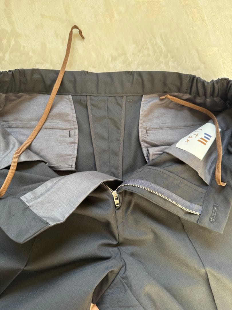 モーニング JiTan もりすん 【春夏ver】尾州ウールスラックス