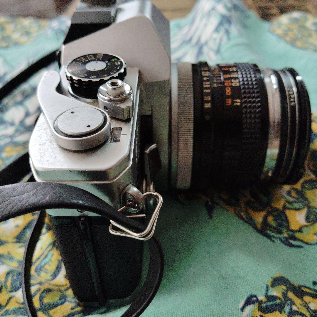 キャノンFTb.QL一眼レフカメラとキャノンレンズFD50mn1:18ゼット