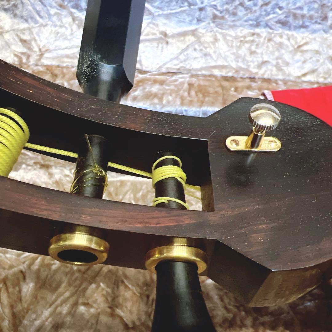 【津軽三味線】　太棹　紅木　東さわり　高級