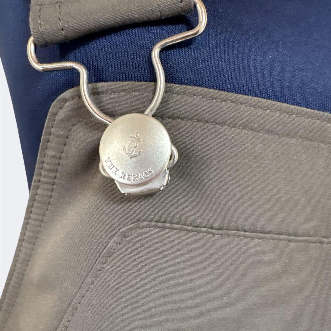 THE RERACS apron dress エプロンドレス　ジャンパースカート