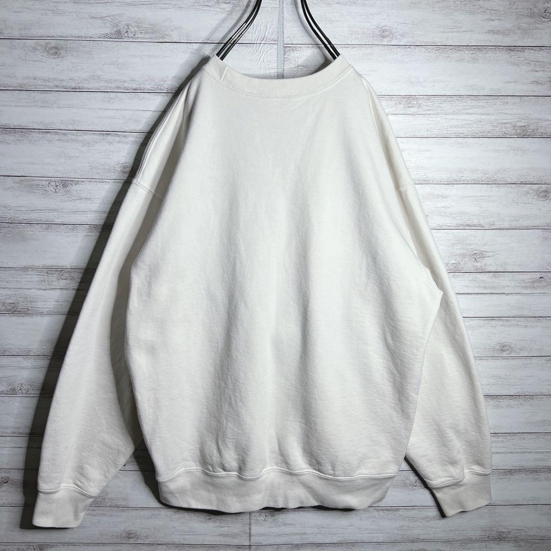 【入手困難!!】シュプリーム ✈︎カナダ製 刺繍 トレーナー 肉厚 裏起毛