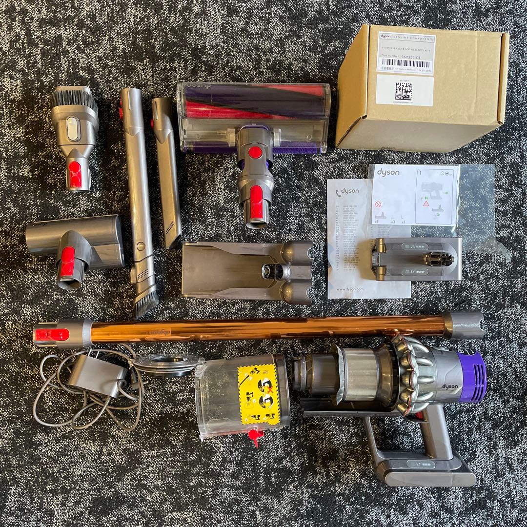 Dyson V10SV12 新品純正バッテリーに交換済み