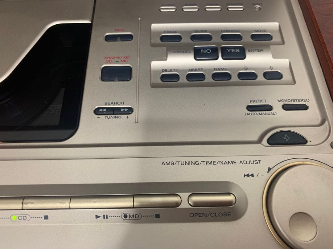 美しいソニーMD CD CELEBRITY II MD-7000 フルセット