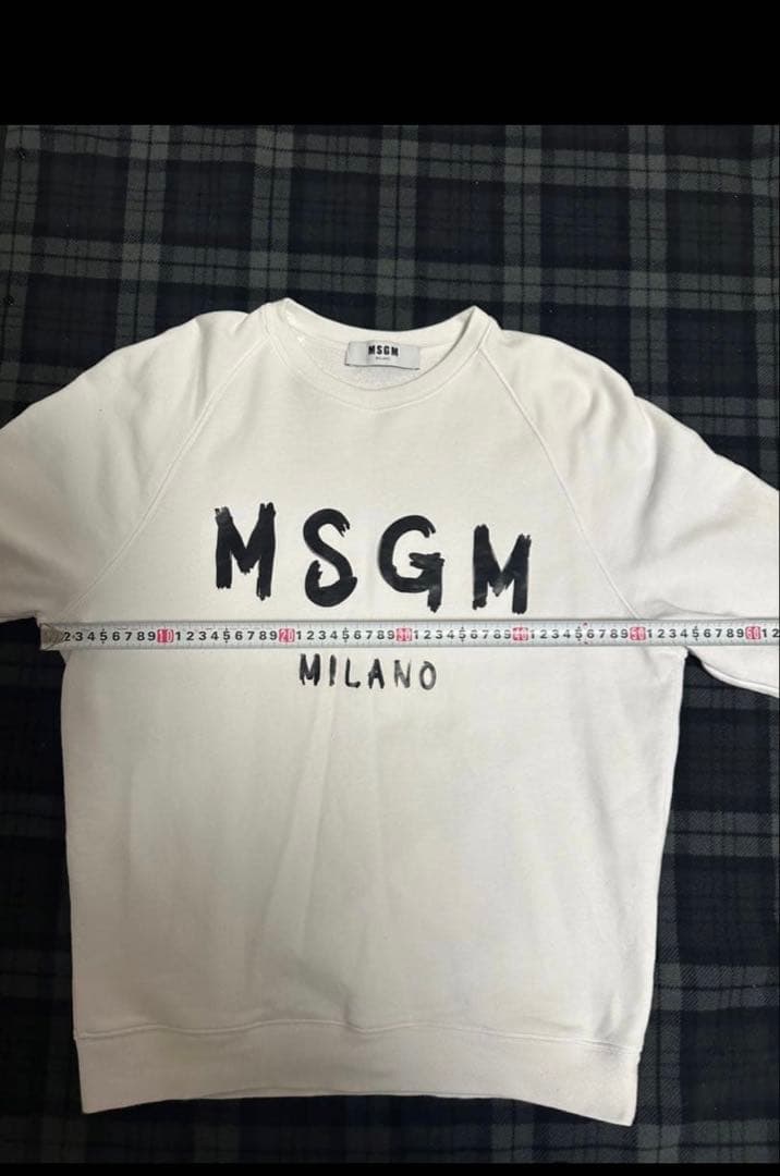 MSGM ホワイト スウェット Mサイズ
