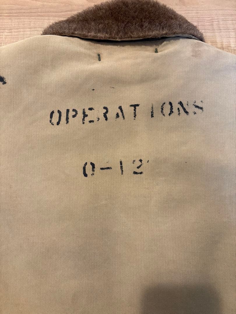 40s US. N-1デッキジャケット　当時物　ゴールデンサイズ40 状態良