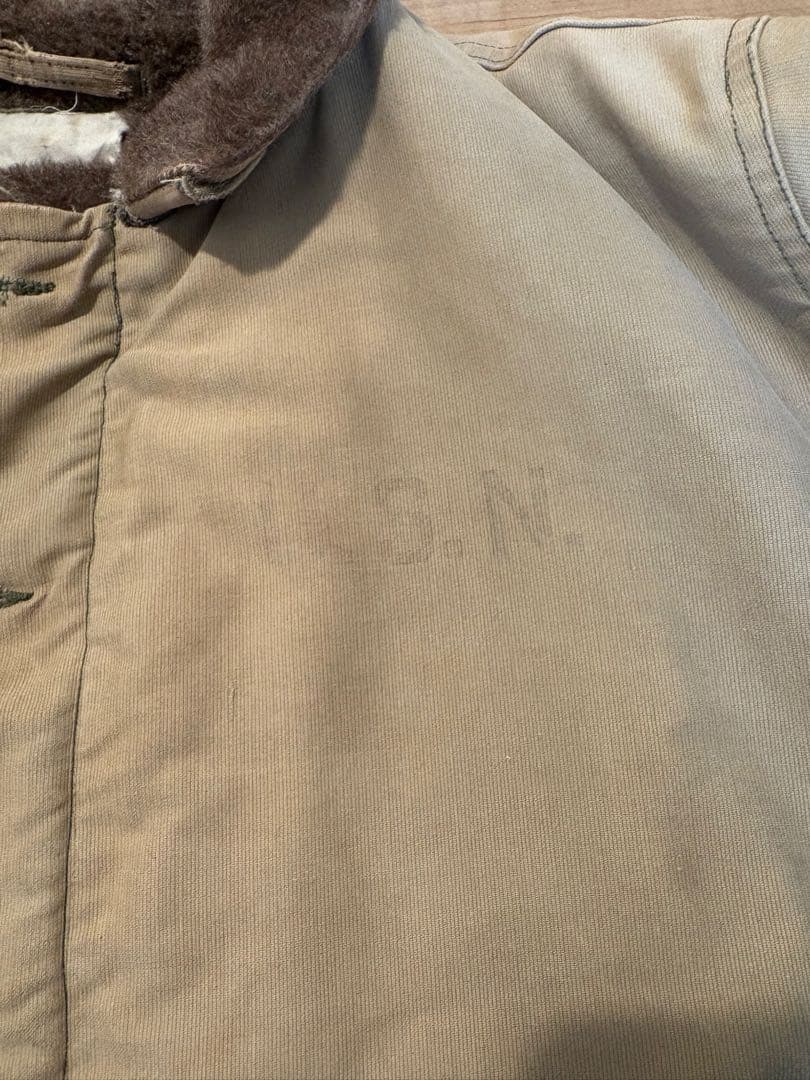 40s US. N-1デッキジャケット　当時物　ゴールデンサイズ40 状態良