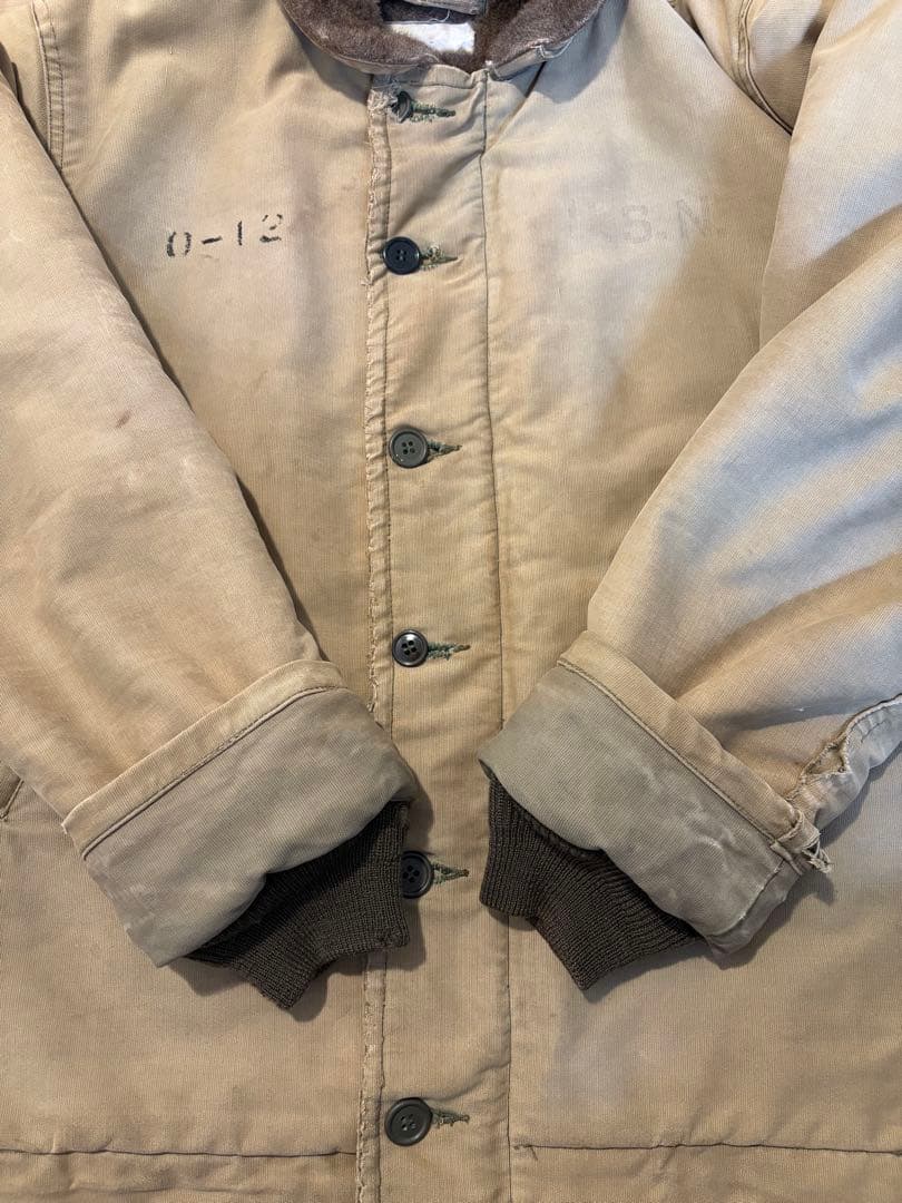 40s US. N-1デッキジャケット　当時物　ゴールデンサイズ40 状態良