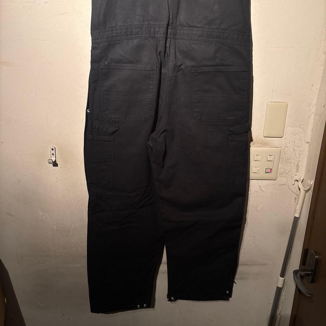 Carhartt オーバーオール　黒 made in Mexico