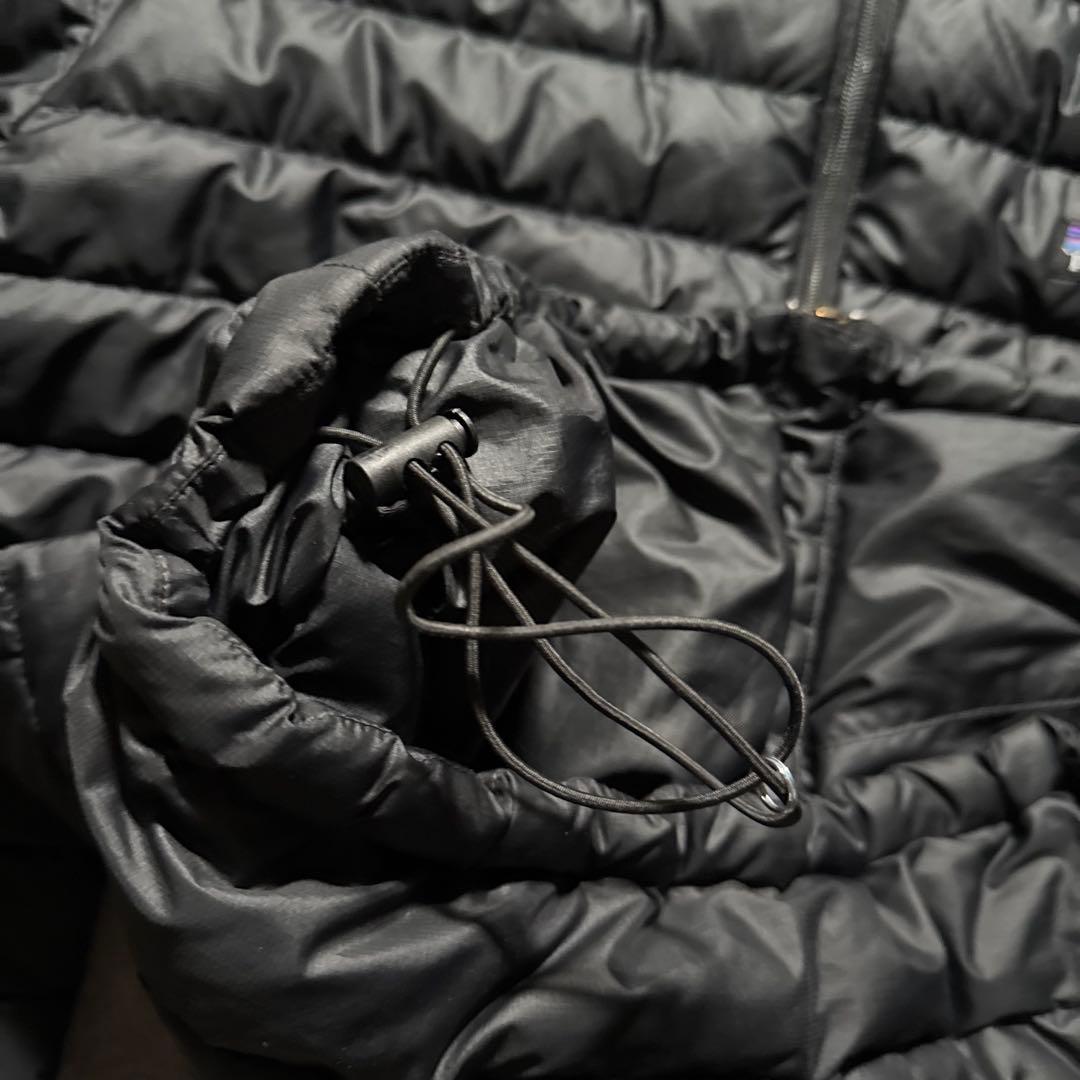 00s Patagonia ダウンセーターフーディー ブラック S