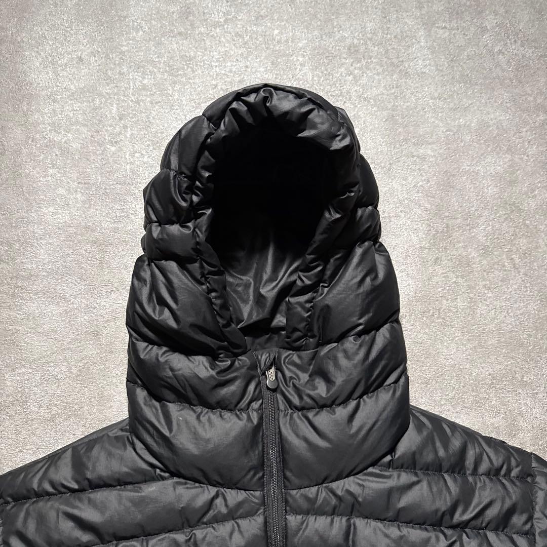 00s Patagonia ダウンセーターフーディー ブラック S