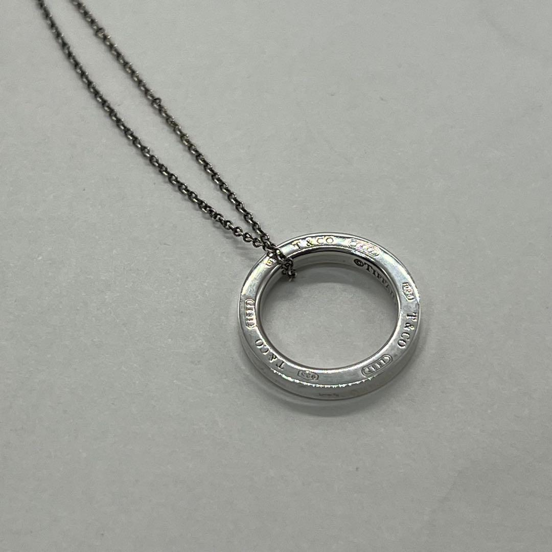 ティファニー TIFFANY 1837 サークル ペンダント ネックレス SV