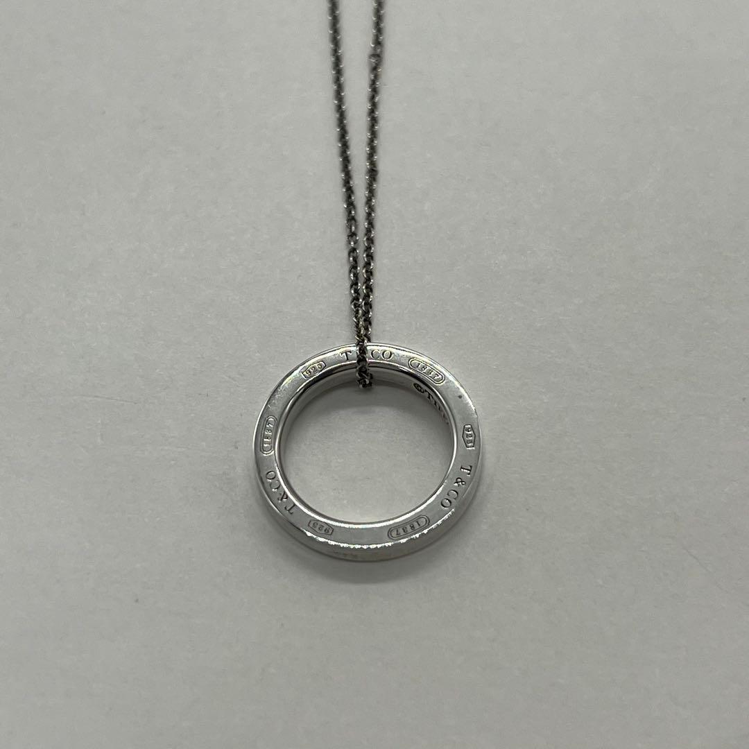 ティファニー TIFFANY 1837 サークル ペンダント ネックレス SV