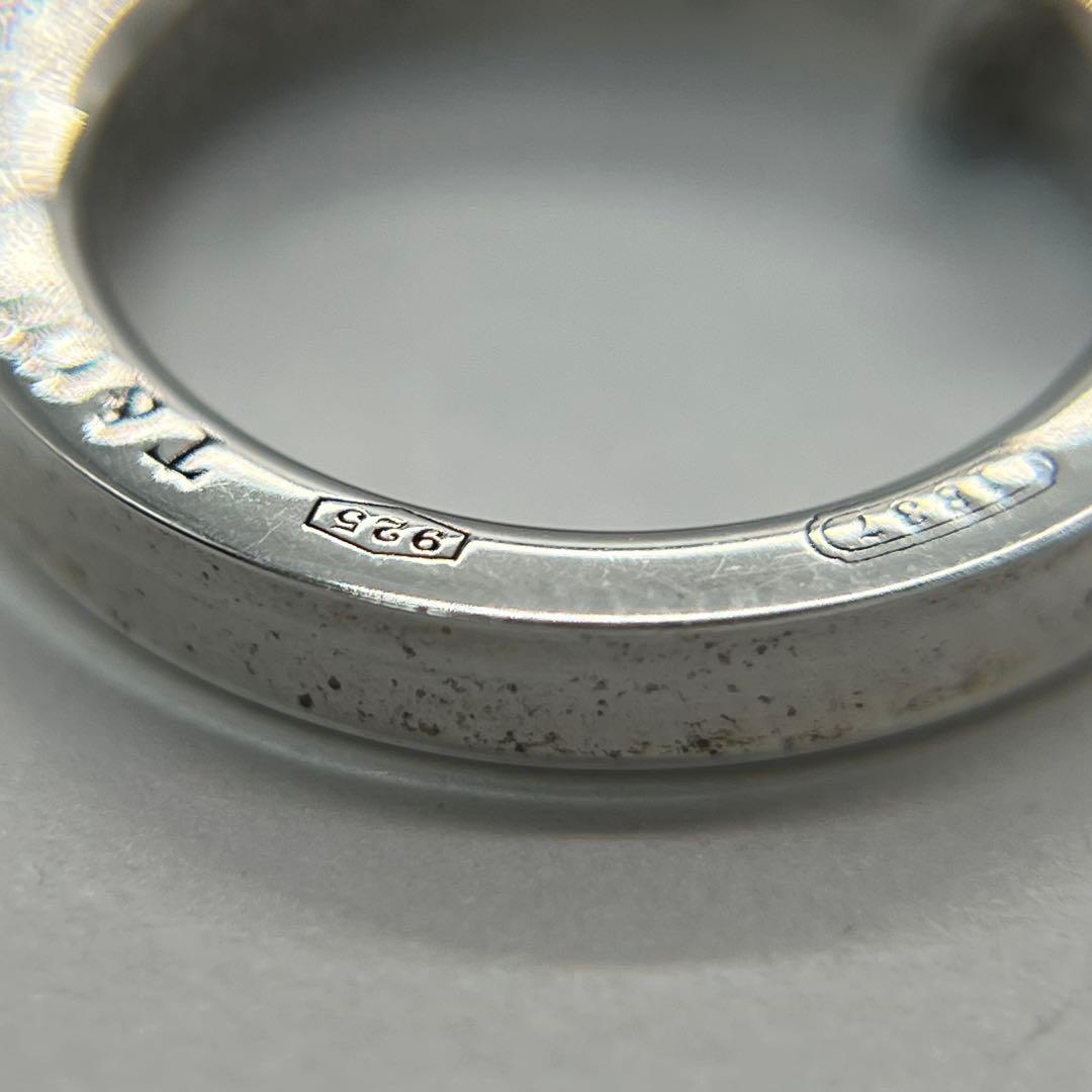 ティファニー TIFFANY 1837 サークル ペンダント ネックレス SV