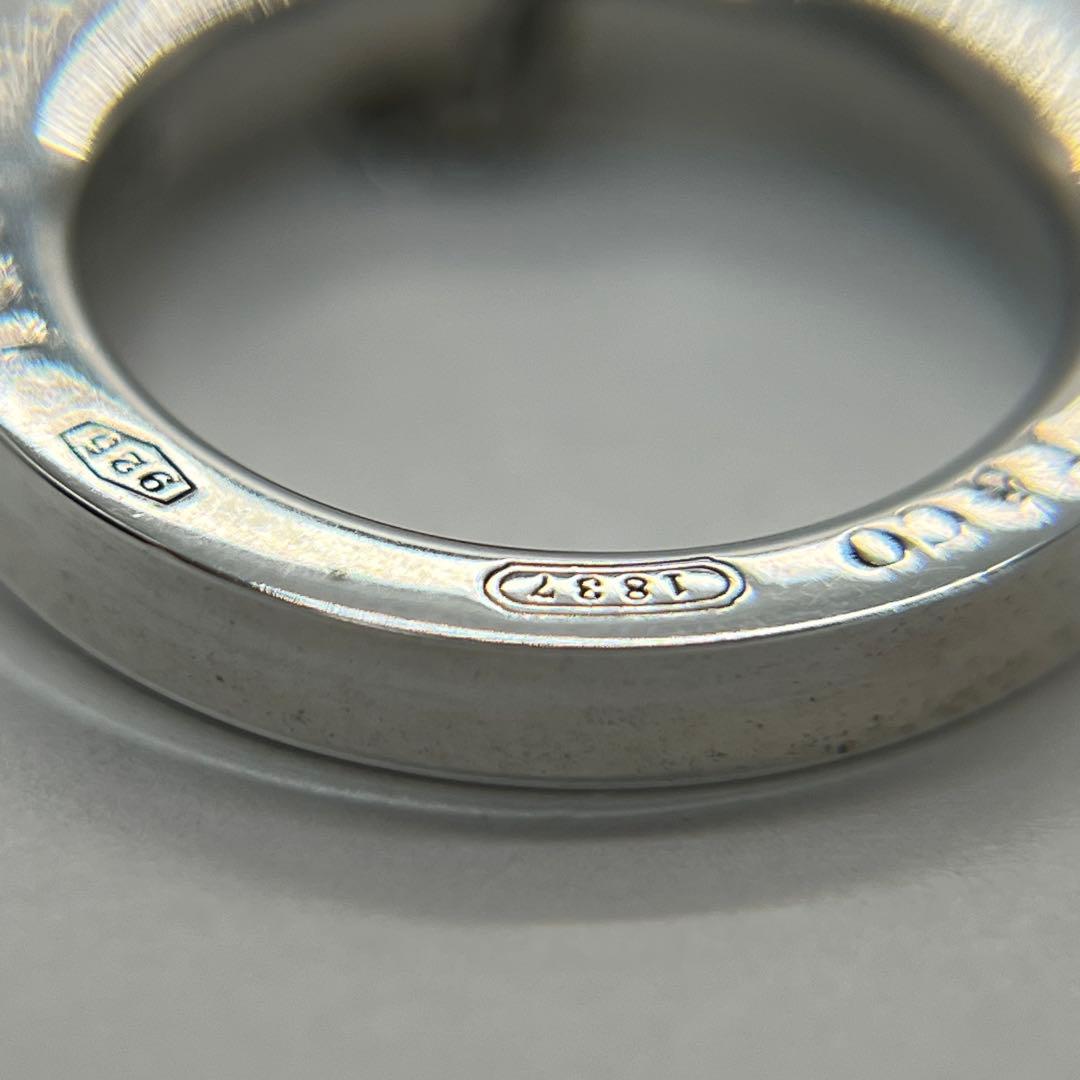 ティファニー TIFFANY 1837 サークル ペンダント ネックレス SV