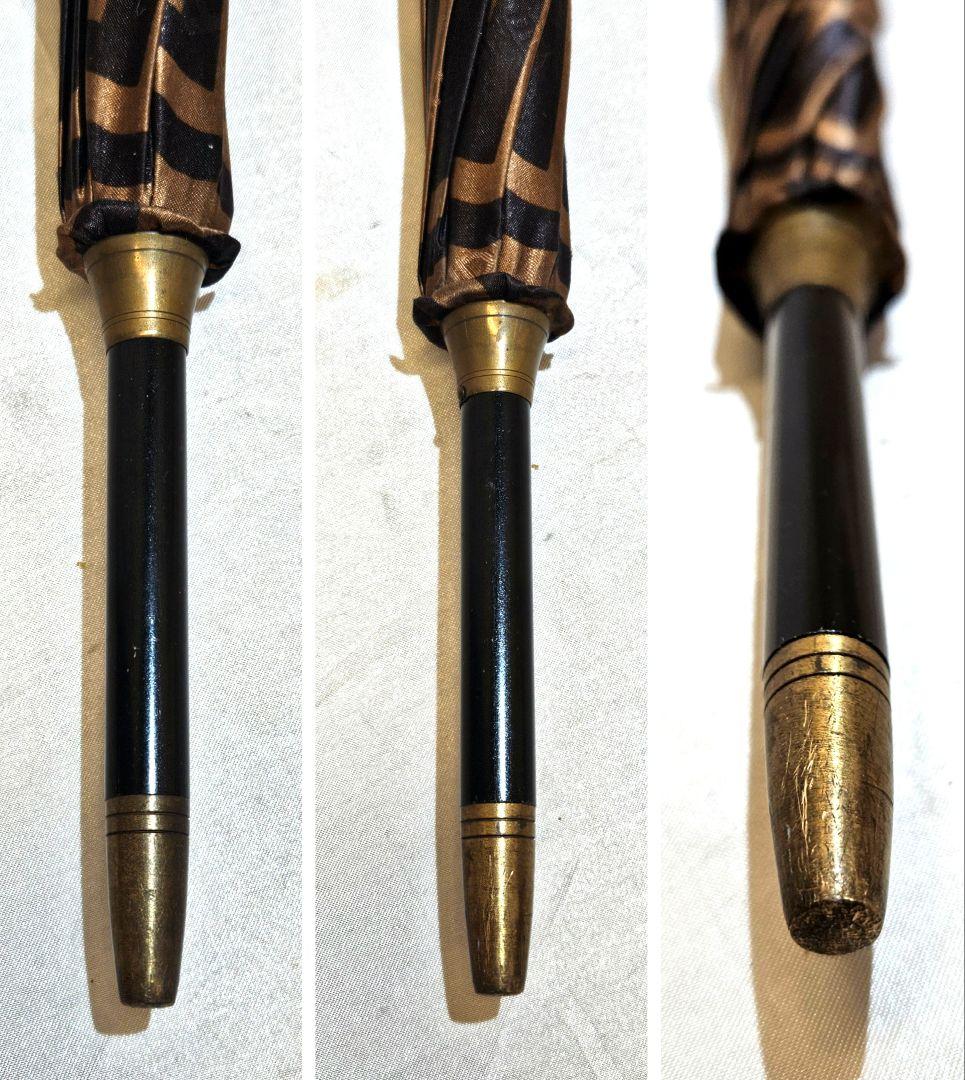 正規品　FENDI　フェンディ　長傘　雨傘　FF　ロゴ　ズッカ柄