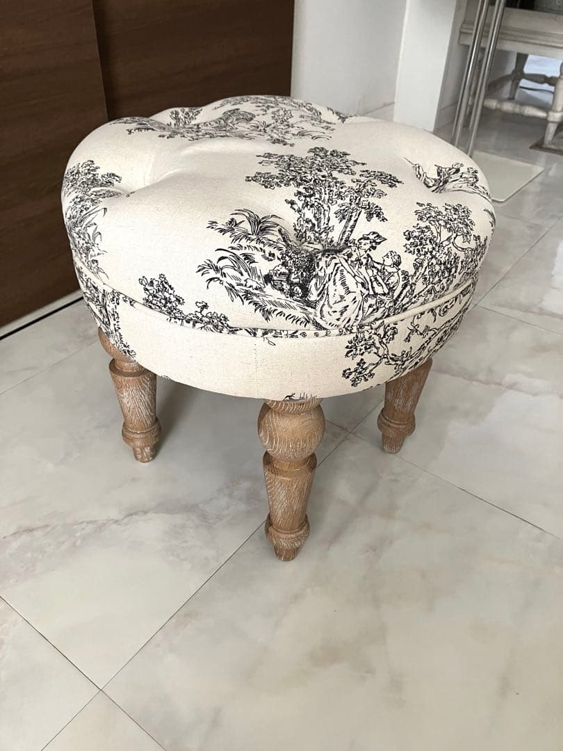 【 即日発送 】トワルドジュイ　スツール / オットマン