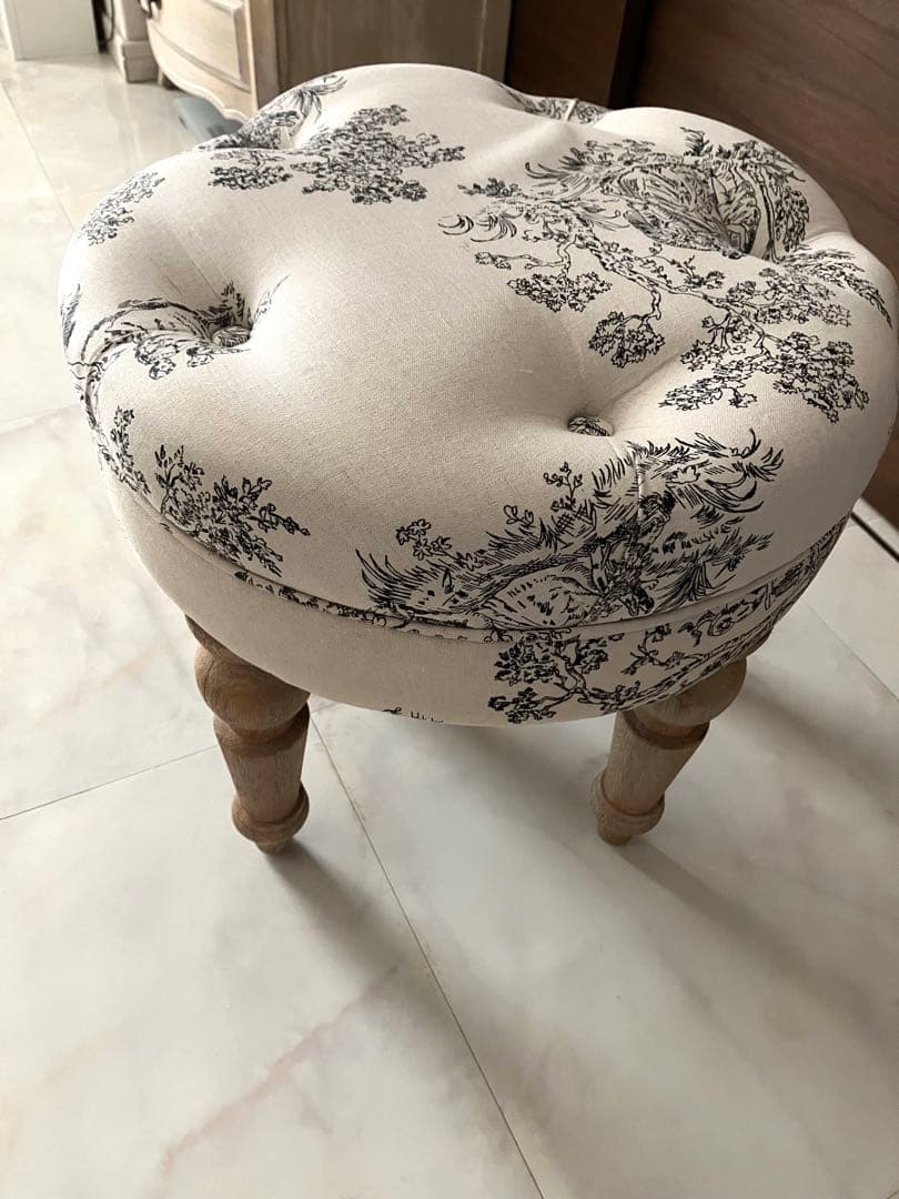 【 即日発送 】トワルドジュイ　スツール / オットマン